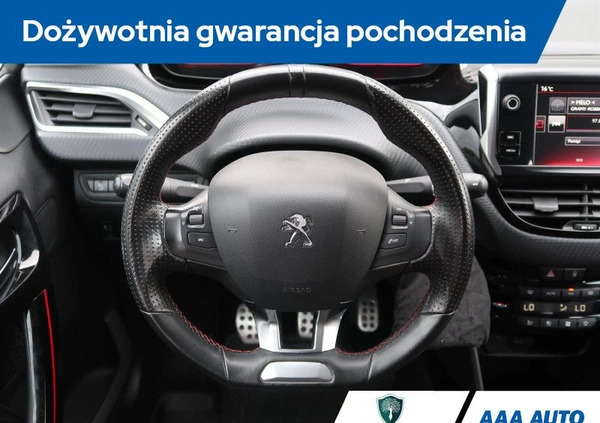 Peugeot 2008 cena 46000 przebieg: 128840, rok produkcji 2016 z Bobowa małe 326